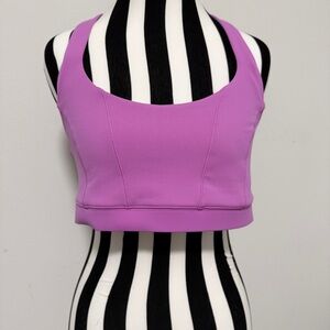 Blogilates (Target exclusive)  Purple corset Women's Sports Bra size L like new